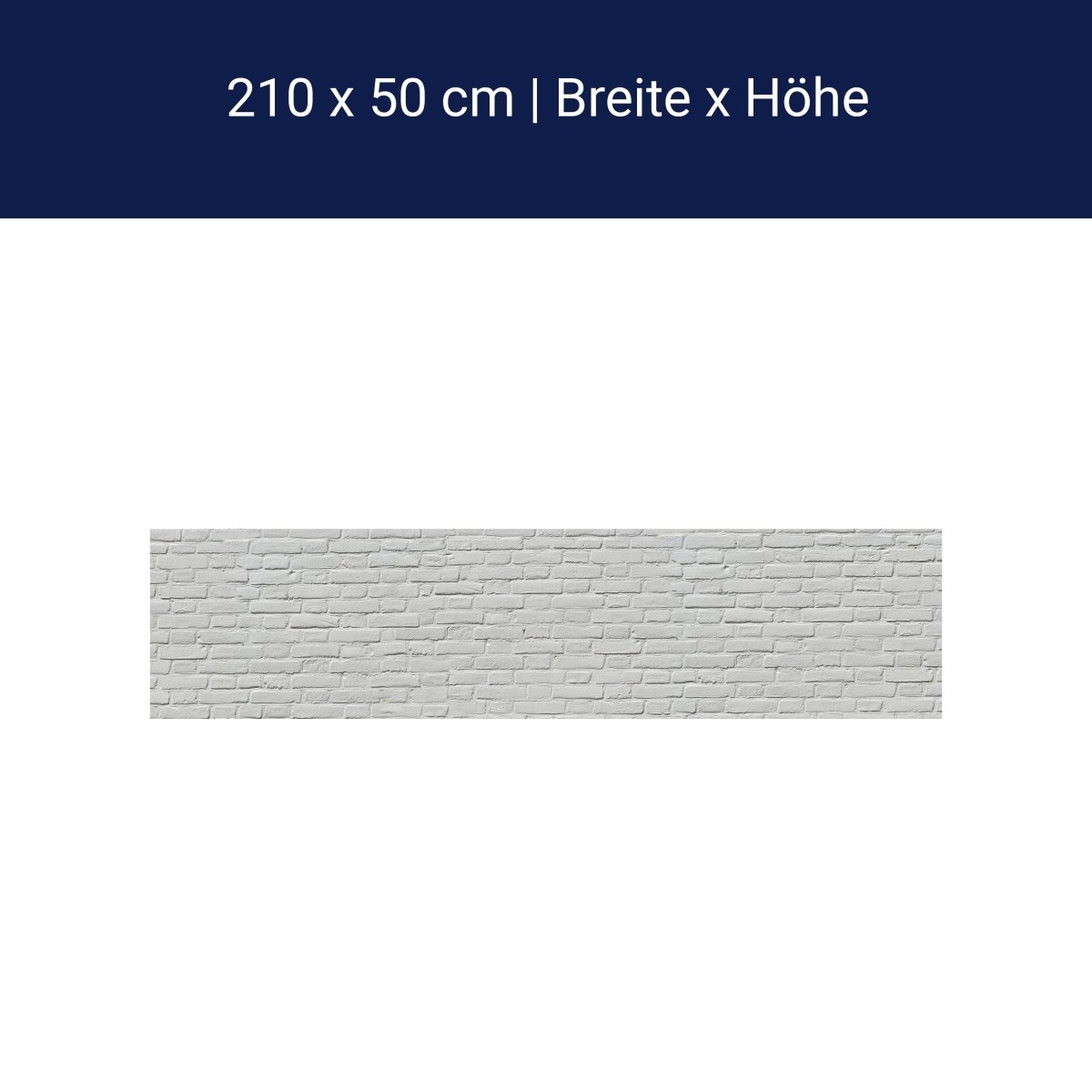 Küchenrückwand weisser Backstein M0050 Küchenrückwand weisser Backstein M0050