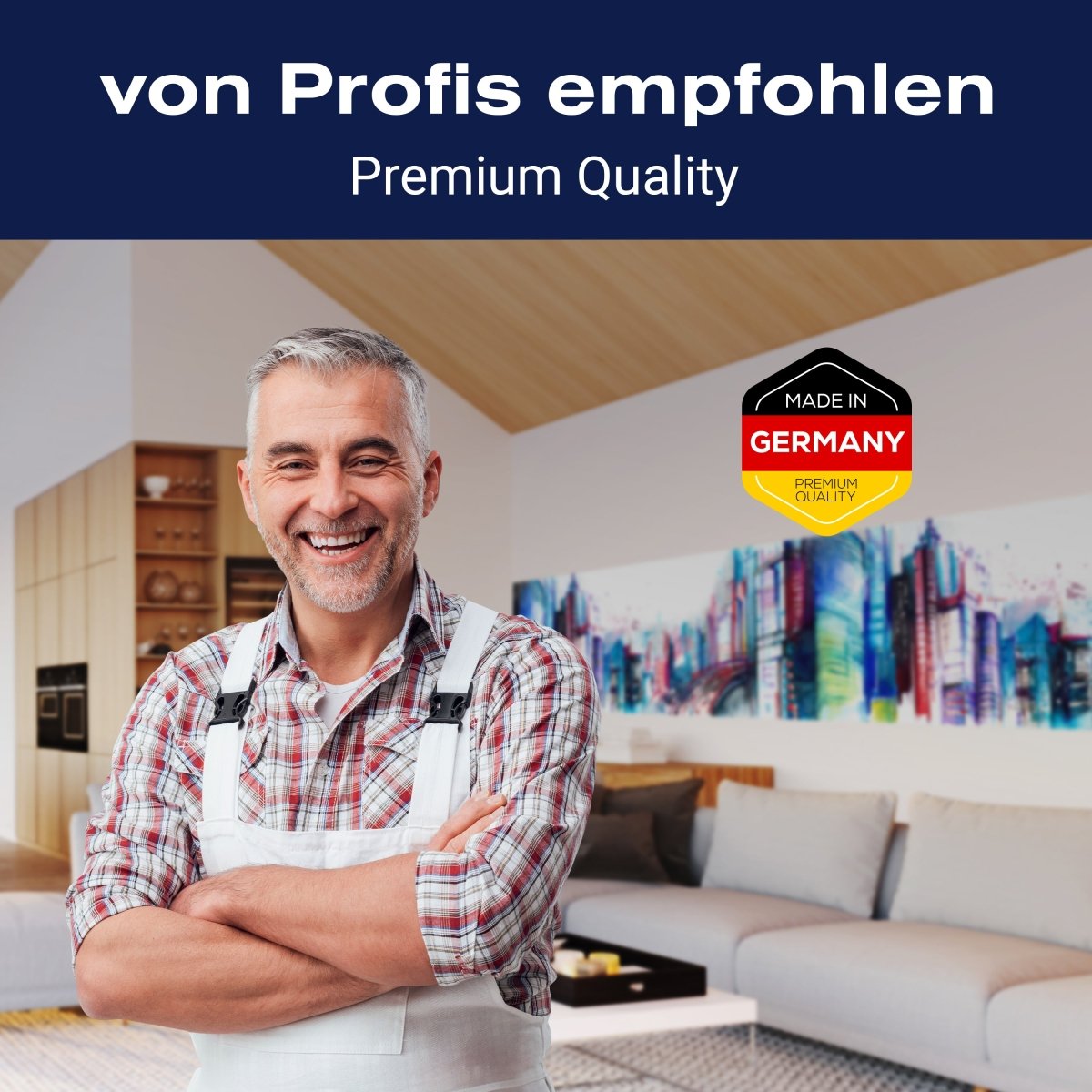 Panorama-Fototapete Abstrakte Aquarell Stadt M0052 - Bild 5 Panorama-Fototapete Abstrakte Aquarell Stadt M0052 - Bild 5