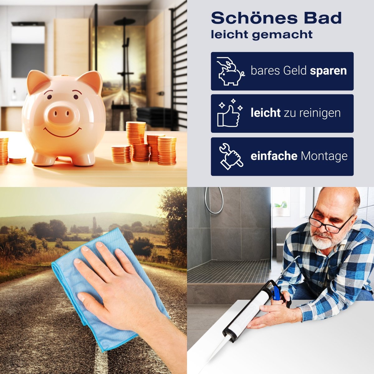 Duschwand Strasse M0053 entdecken - Bild 7 Duschwand Strasse M0053 entdecken - Bild 7