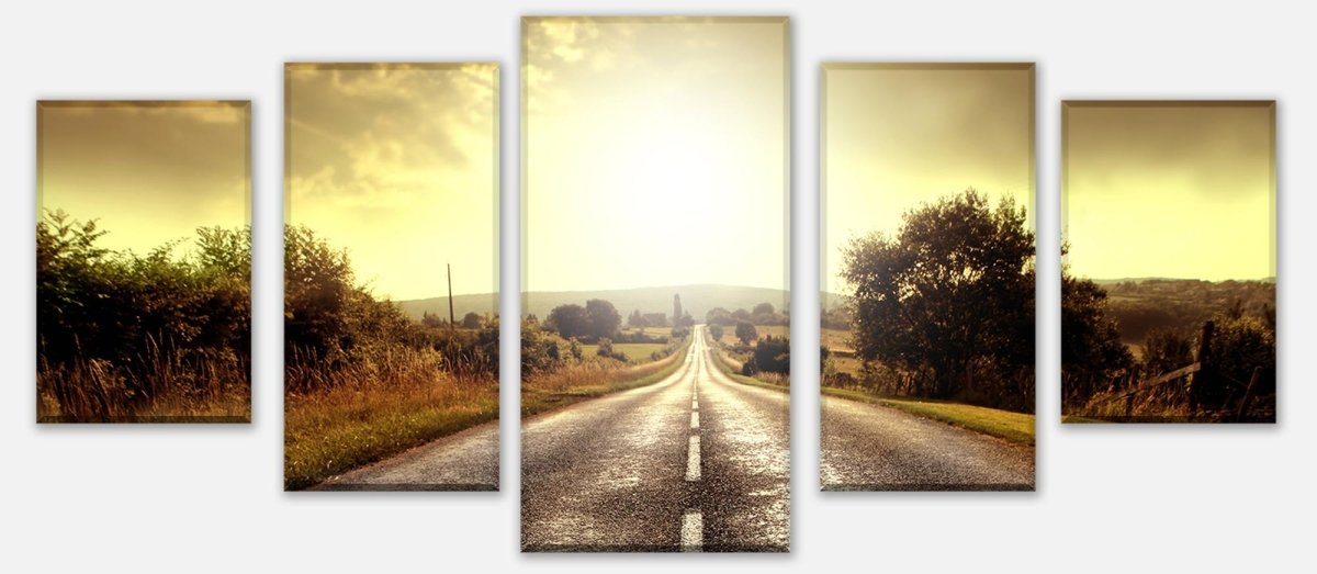 Leinwandbild Mehrteiler Strasse M0053 entdecken - Bild 1 Leinwandbild Mehrteiler Strasse M0053 entdecken - Bild 1