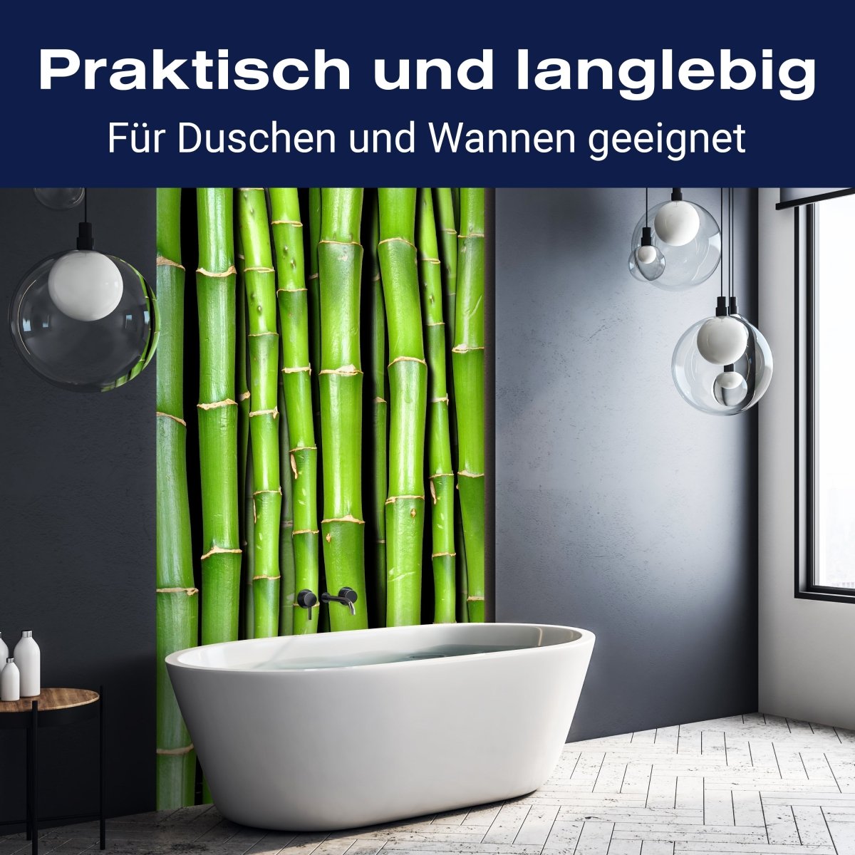 Duschwand Bambuswand M0054 entdecken - Bild 3 Duschwand Bambuswand M0054 entdecken - Bild 3