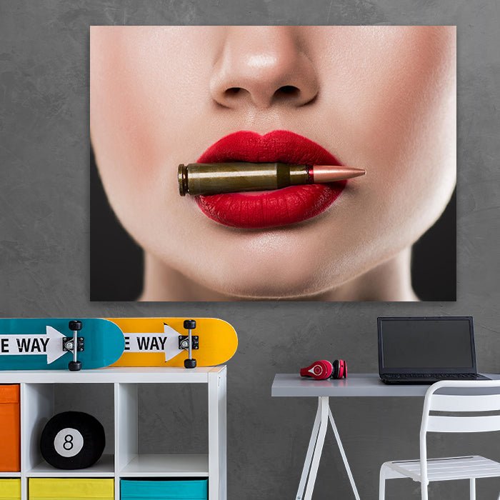 Acrylbild Acrylbild Lippen, Querformat M0055 M0055 - Bild 2 Acrylbild Acrylbild Lippen, Querformat M0055 M0055 - Bild 2