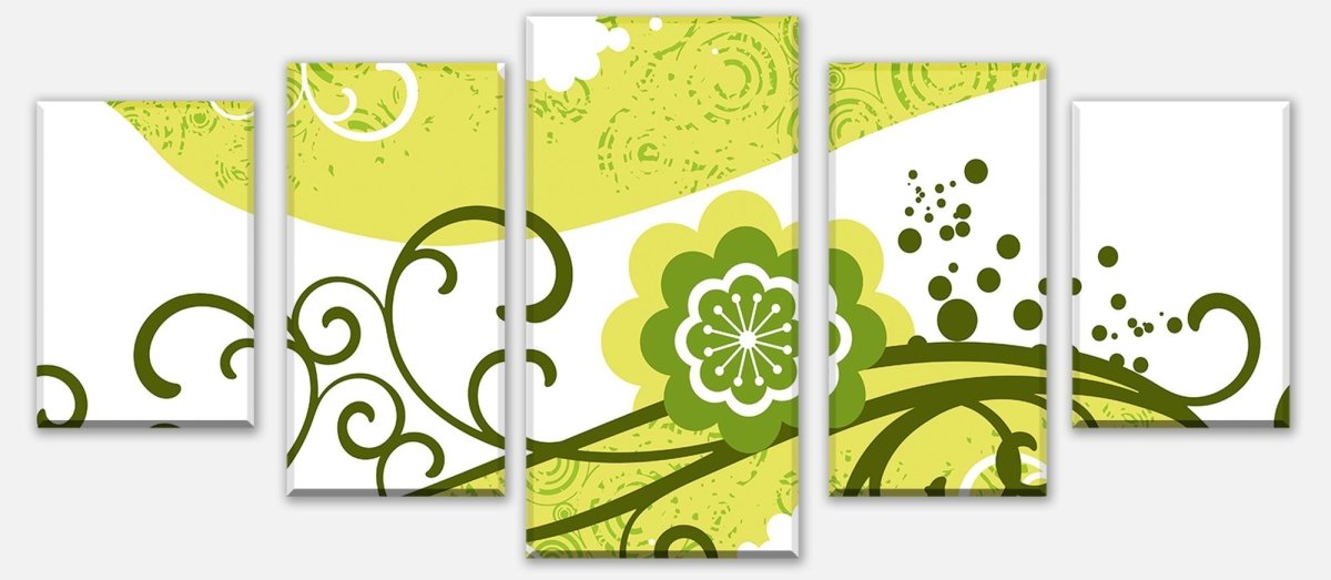 Leinwandbild Mehrteiler Adriana Retro Blüten M0056 entdecken - Bild 1 Leinwandbild Mehrteiler Adriana Retro Blüten M0056 entdecken - Bild 1