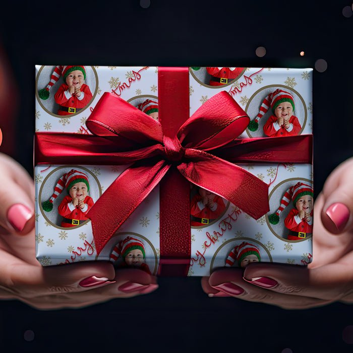 Geschenkpapier personalisiert Geschenkpapier Weihnachten Merry Christmas Foto M0057 - Bild 4 Geschenkpapier personalisiert Geschenkpapier Weihnachten Merry Christmas Foto M0057 - Bild 4