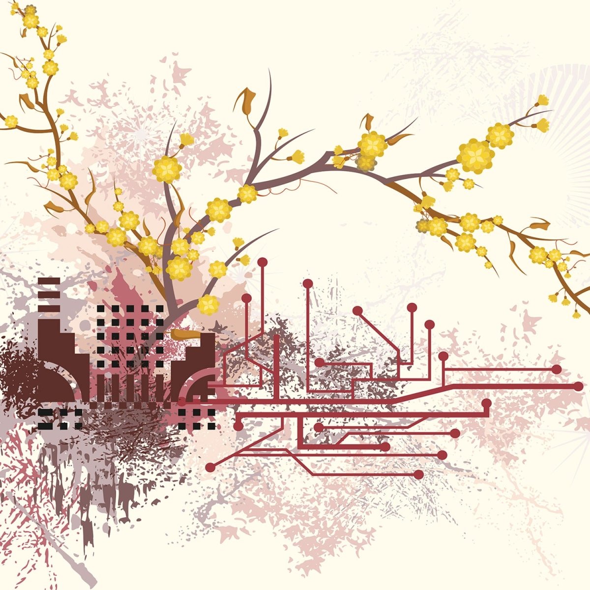 Beistelltisch Haruka Retro Blüten M0057 entdecken - Bild 2 Beistelltisch Haruka Retro Blüten M0057 entdecken - Bild 2