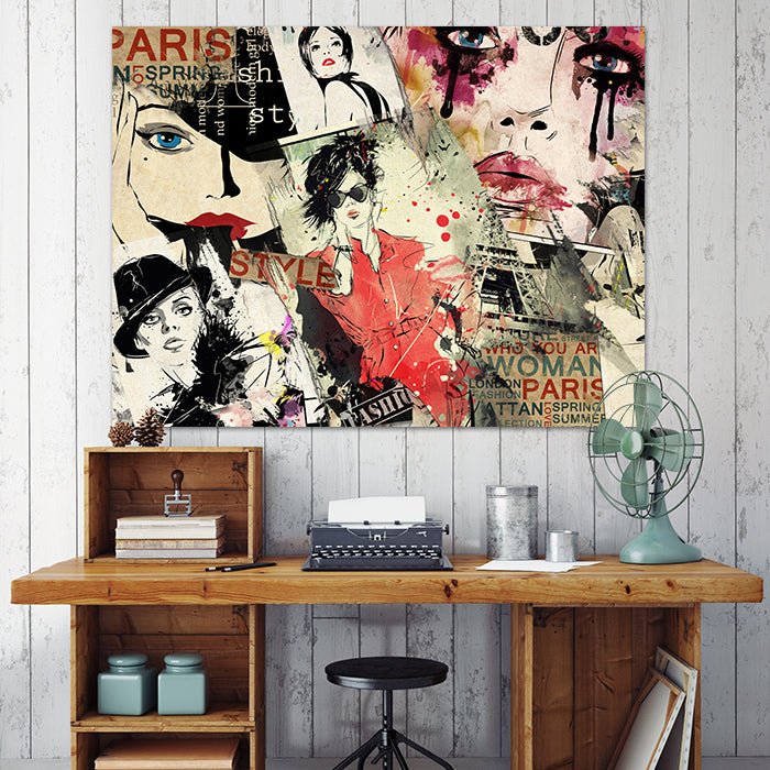 Acrylbild Acrylbild Kunst, Querformat M0058 M0058 - Bild 3 Acrylbild Acrylbild Kunst, Querformat M0058 M0058 - Bild 3