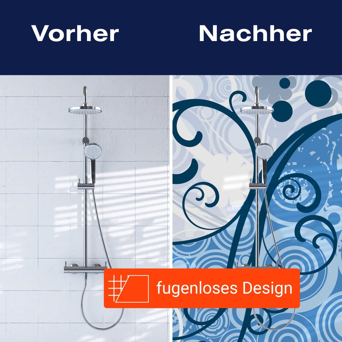 Duschwand Laura Floral Blüten M0059 entdecken - Bild 9 Duschwand Laura Floral Blüten M0059 entdecken - Bild 9