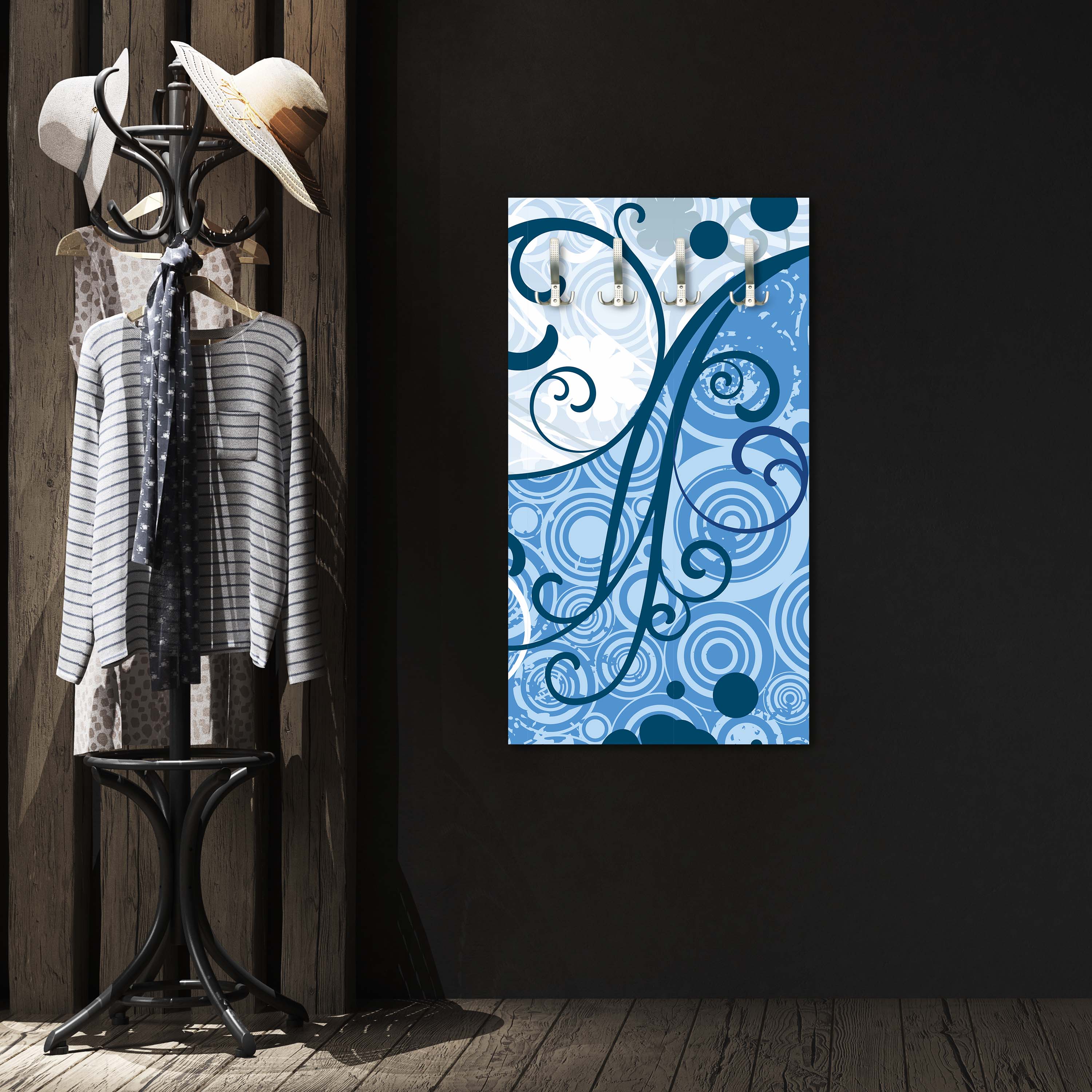 Garderobe Laura Floral Blüten M0059 entdecken - Bild 2 Garderobe Laura Floral Blüten M0059 entdecken - Bild 2