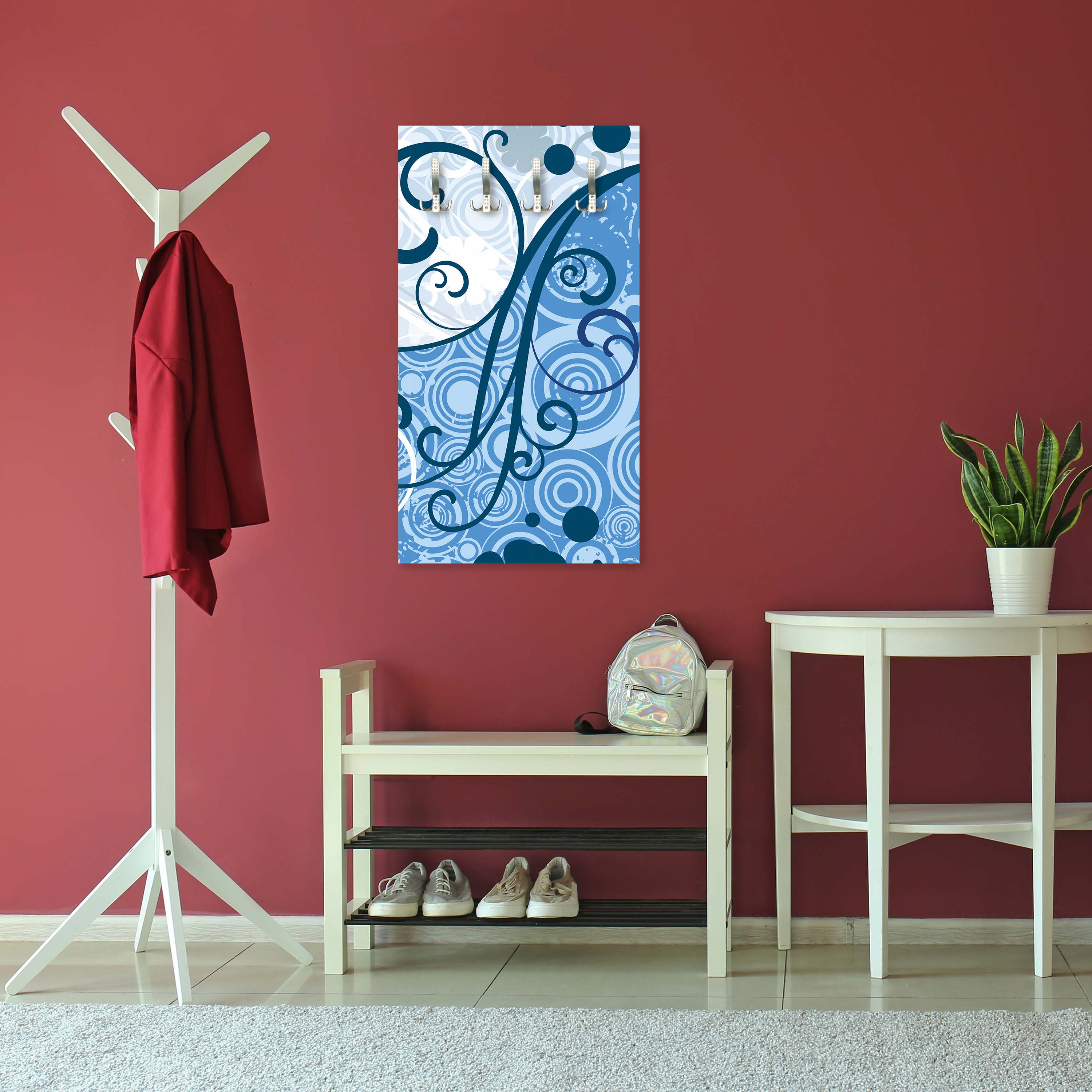 Garderobe Laura Floral Blüten M0059 entdecken - Bild 3 Garderobe Laura Floral Blüten M0059 entdecken - Bild 3