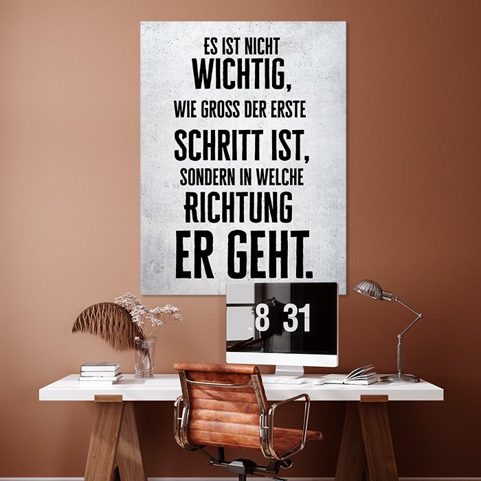 Acrylbild Acrylbild Motivation, Hochformat M0060 M0060 - Bild 2 Acrylbild Acrylbild Motivation, Hochformat M0060 M0060 - Bild 2