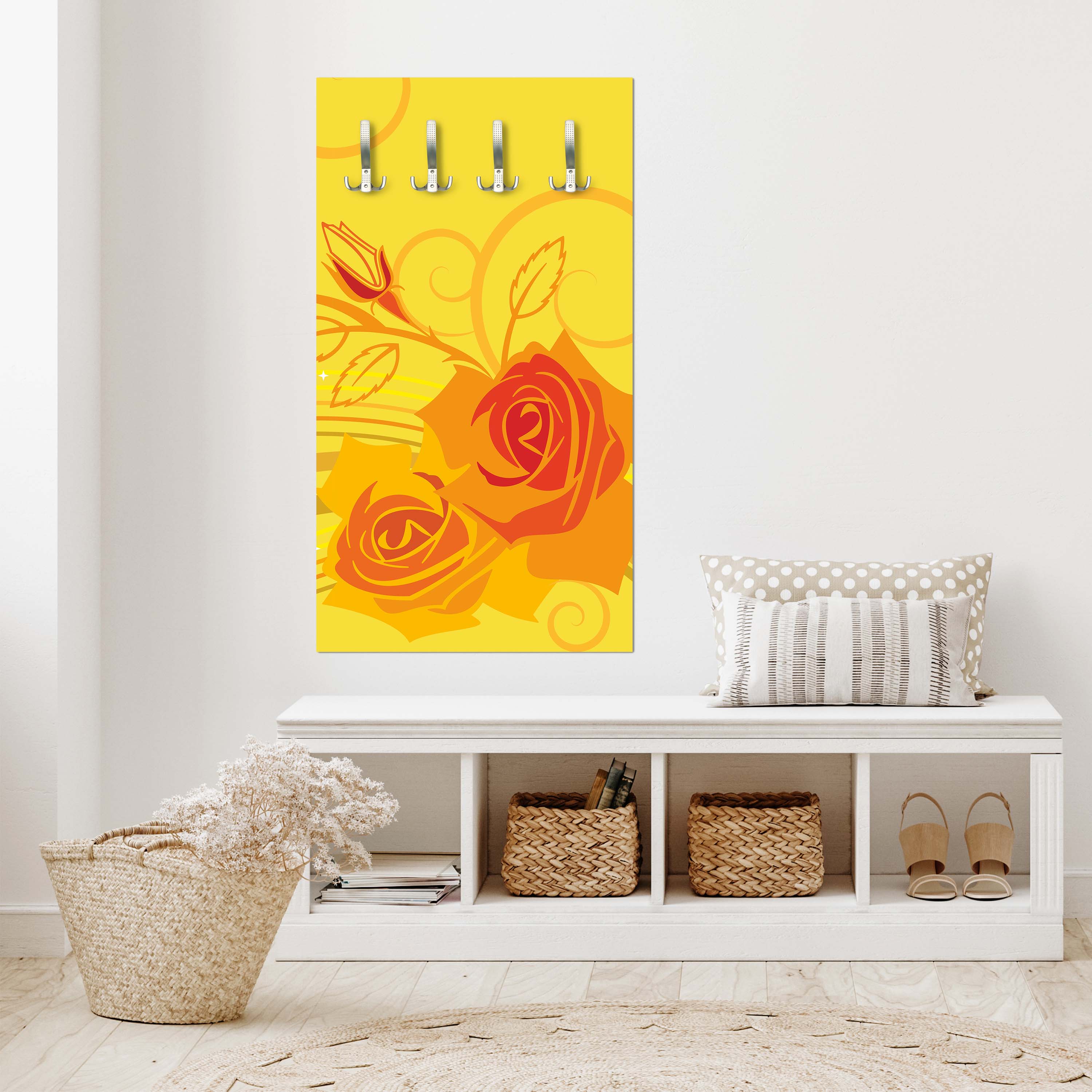 Garderobe Diana Floral Blüten M0060 entdecken - Bild 2 Garderobe Diana Floral Blüten M0060 entdecken - Bild 2