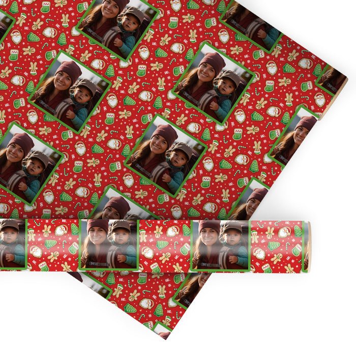 Geschenkpapier personalisiert Geschenkpapier Weihnachten Pfefferkuchen Foto M0062 - Bild 1 Geschenkpapier personalisiert Geschenkpapier Weihnachten Pfefferkuchen Foto M0062 - Bild 1