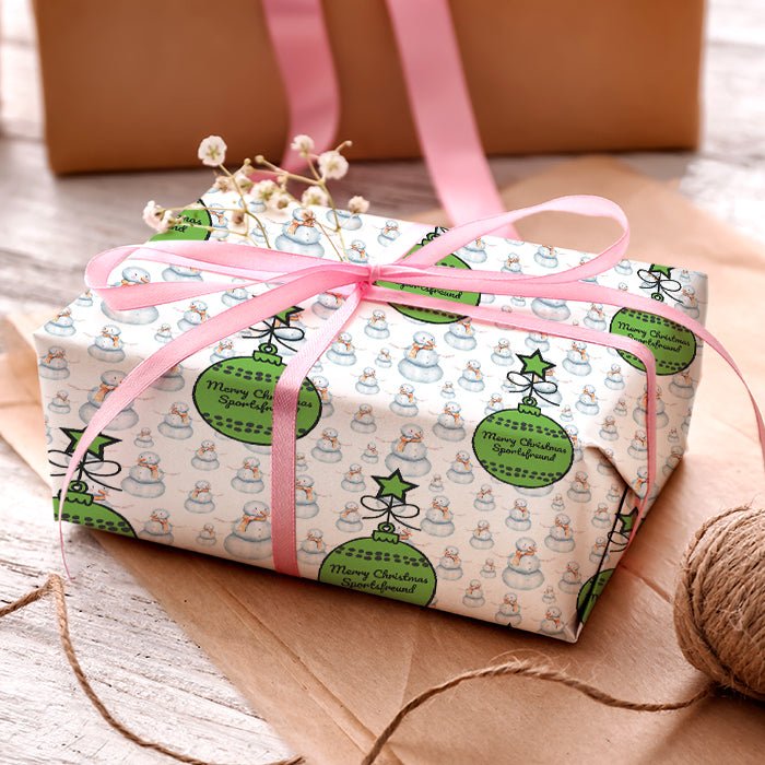 Geschenkpapier personalisiert Geschenkpapier Weihnachten Schneemann Text M0065 - Bild 3 Geschenkpapier personalisiert Geschenkpapier Weihnachten Schneemann Text M0065 - Bild 3
