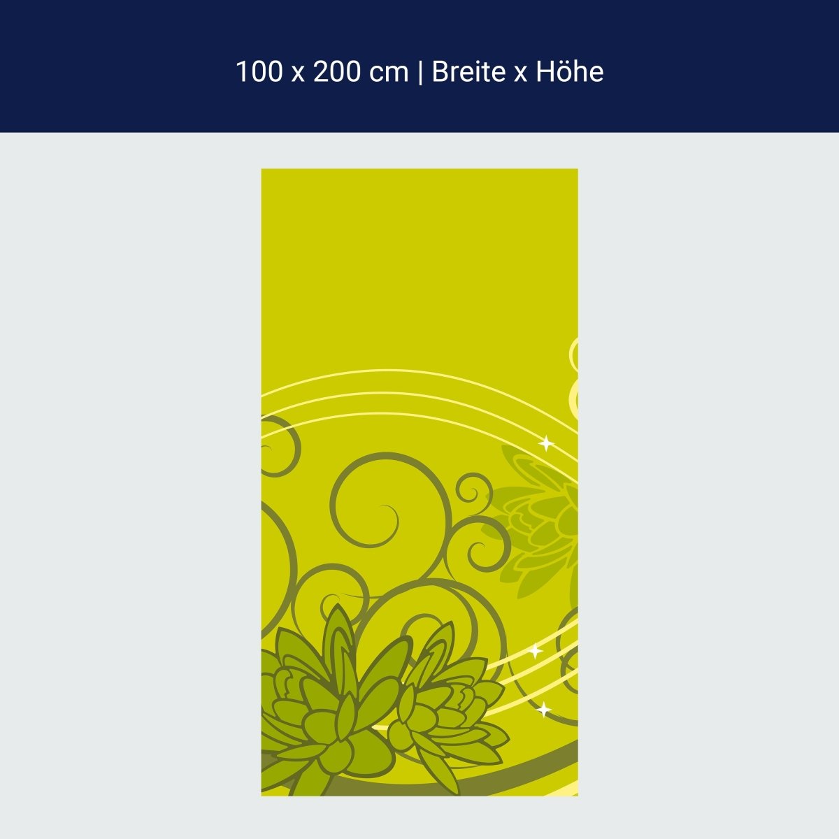 Duschwand Jana Floral Blüten M0066 Duschwand Jana Floral Blüten M0066