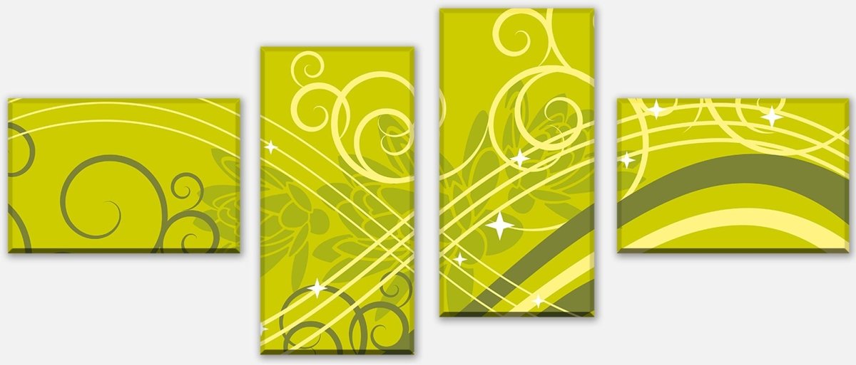 Leinwandbild Mehrteiler Jana Floral Blüten M0066 Leinwandbild Mehrteiler Jana Floral Blüten M0066