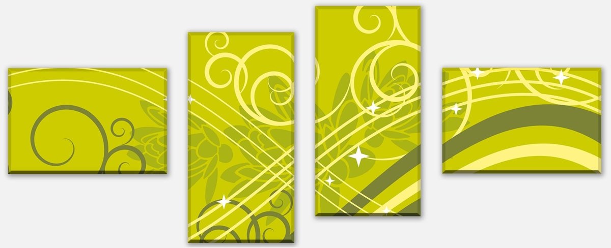 Leinwandbild Mehrteiler Jana Floral Blüten M0066 Leinwandbild Mehrteiler Jana Floral Blüten M0066