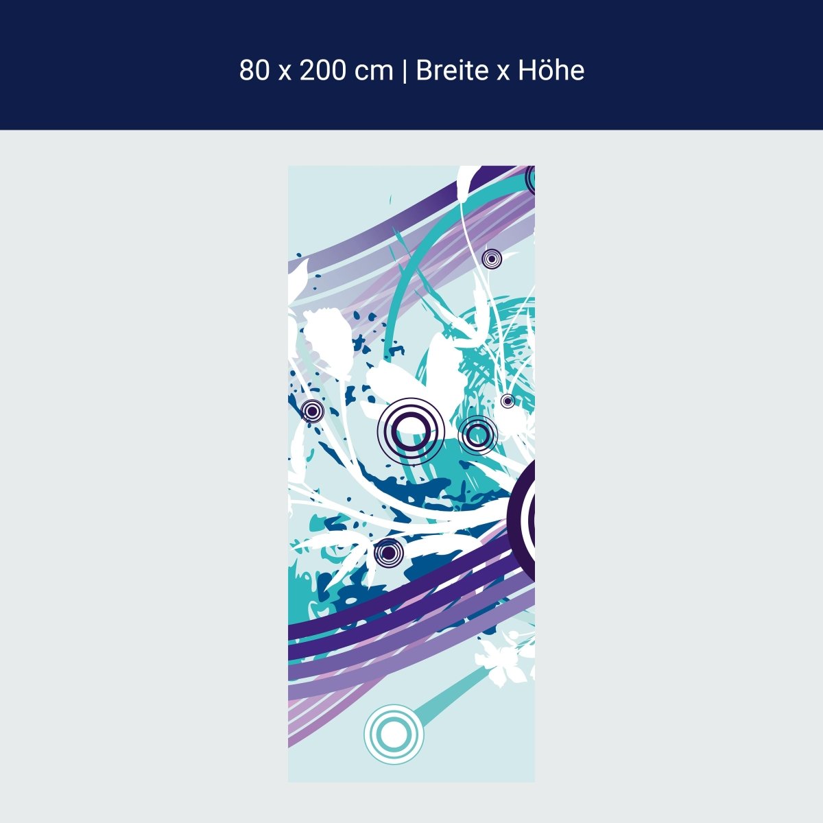 Duschwand Mandy Floral Blüten M0067 Duschwand Mandy Floral Blüten M0067