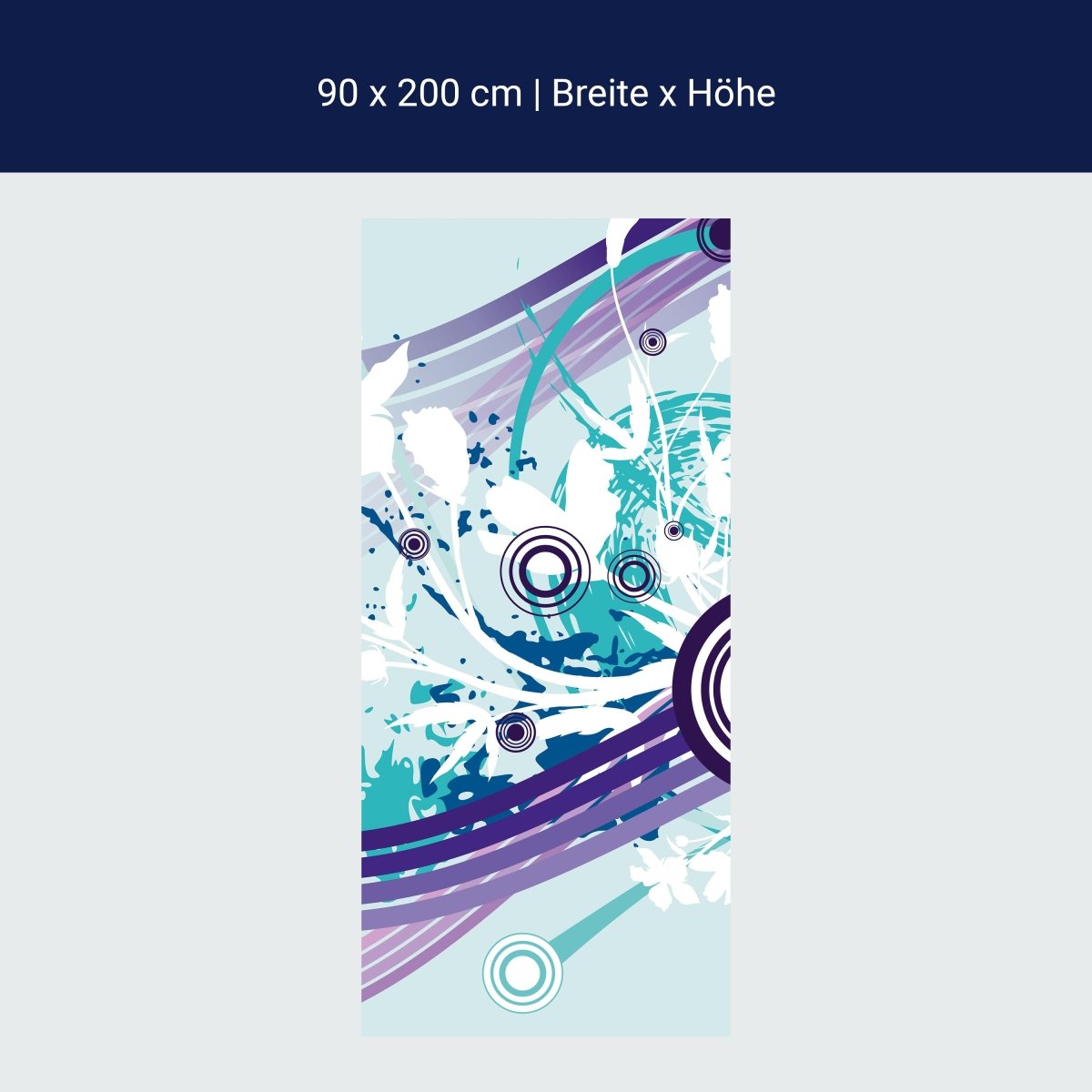 Duschwand Mandy Floral Blüten M0067 Duschwand Mandy Floral Blüten M0067