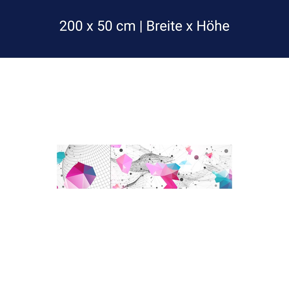 Panorama-Fototapete Abstrakte Sphäre M0067 Panorama-Fototapete Abstrakte Sphäre M0067