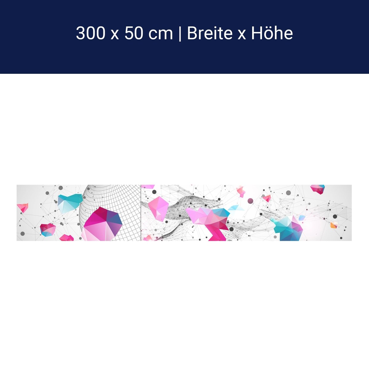 Panorama-Fototapete Abstrakte Sphäre M0067 Panorama-Fototapete Abstrakte Sphäre M0067