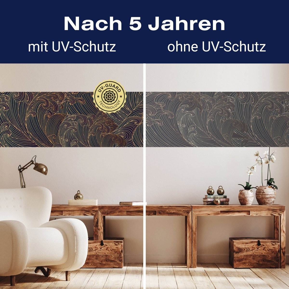 Panorama-Fototapete Grafische Wellen M0068 - Bild 9 Panorama-Fototapete Grafische Wellen M0068 - Bild 9