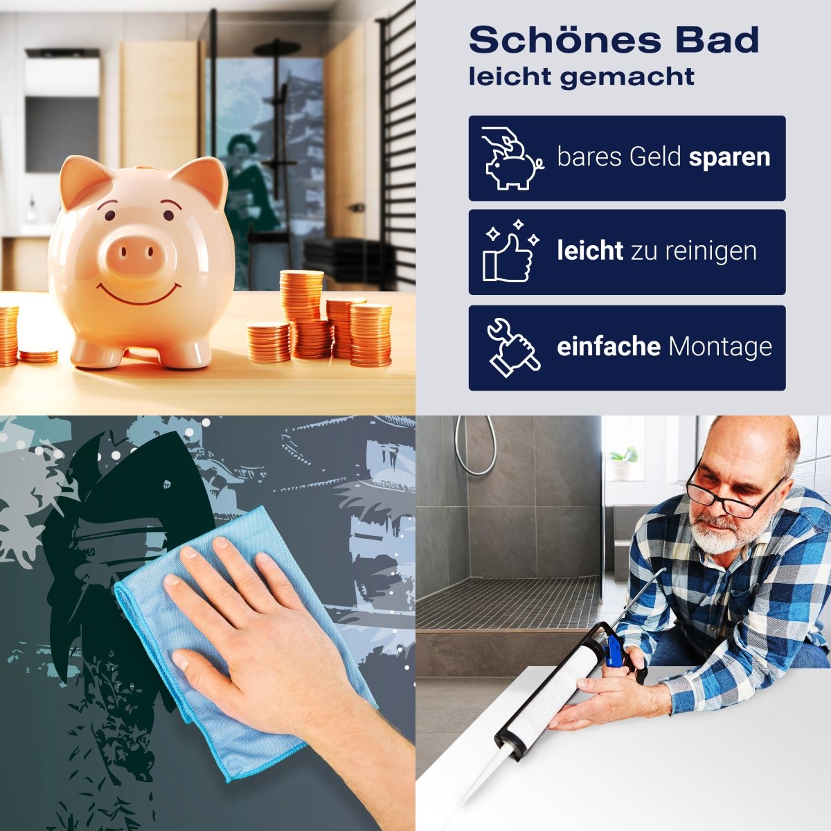 Duschwand Old Floral Asia M0069 entdecken - Bild 7 Duschwand Old Floral Asia M0069 entdecken - Bild 7