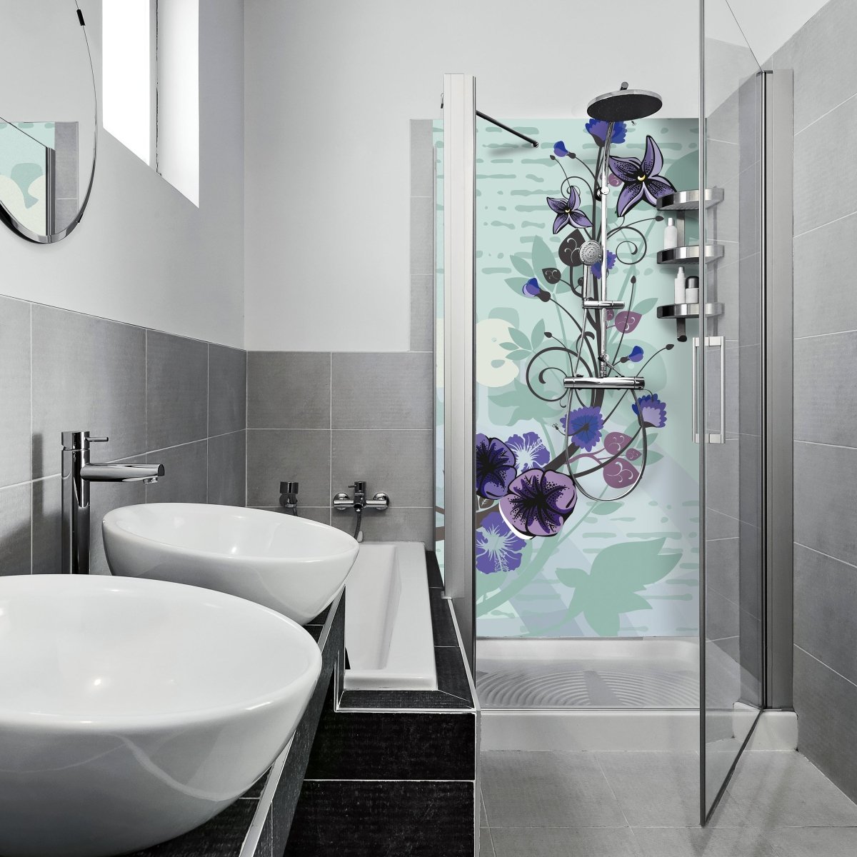 Duschwand Paradise Kiss Exotic M0070 entdecken - Bild 1 Duschwand Paradise Kiss Exotic M0070 entdecken - Bild 1