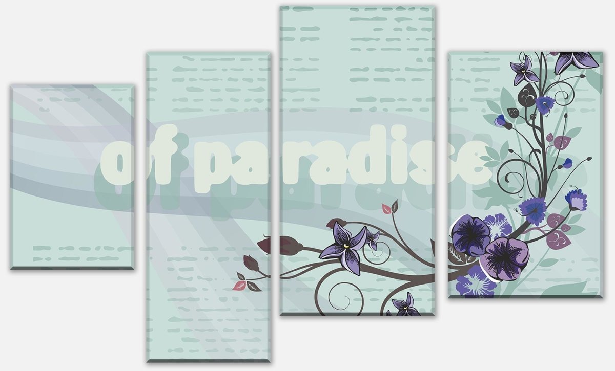 Leinwandbild Mehrteiler Paradise Kiss Exotic M0070 Leinwandbild Mehrteiler Paradise Kiss Exotic M0070