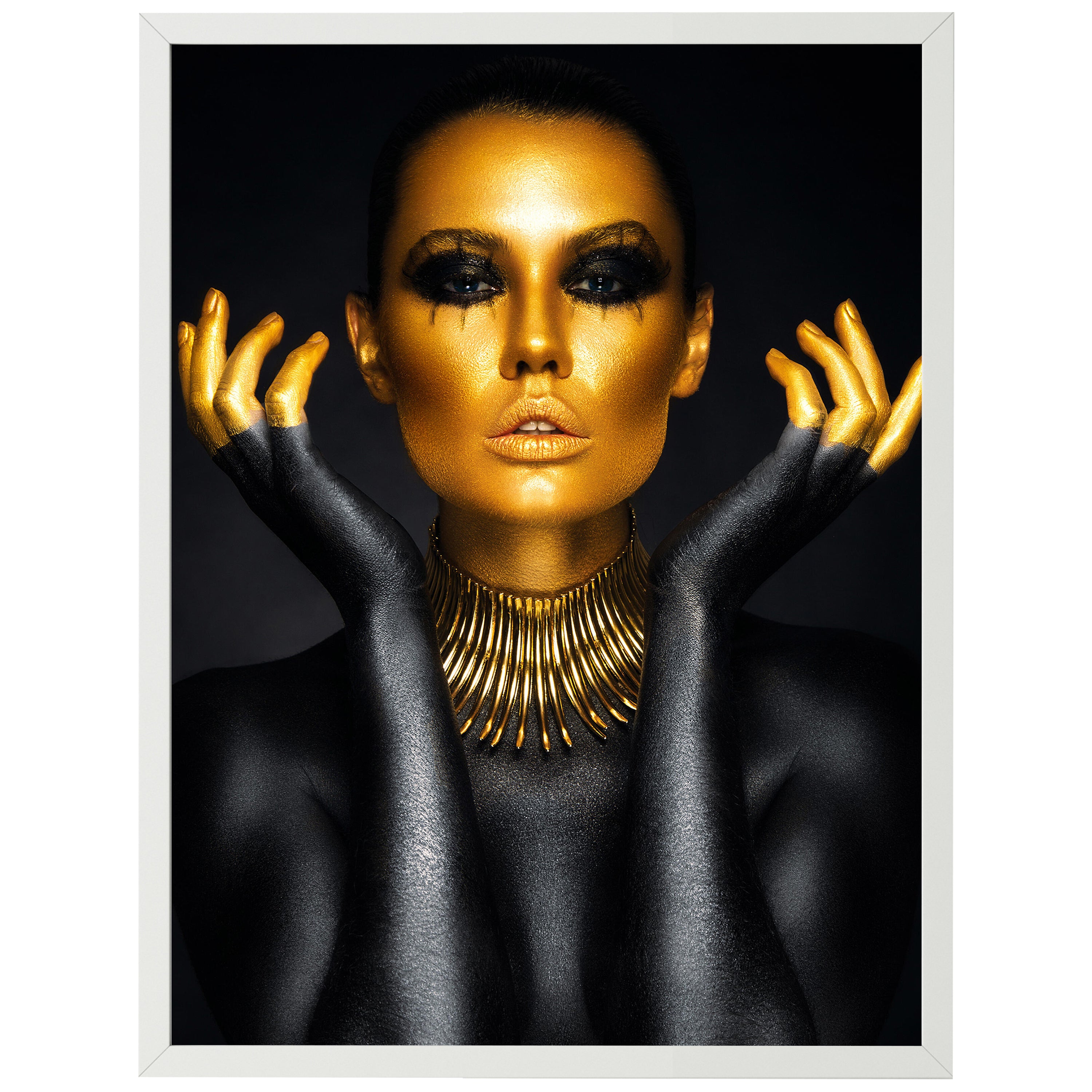 wandmotiv24 Poster, Poster - Gold - M0072 - Bild 1 wandmotiv24 Poster, Poster - Gold - M0072 - Bild 1