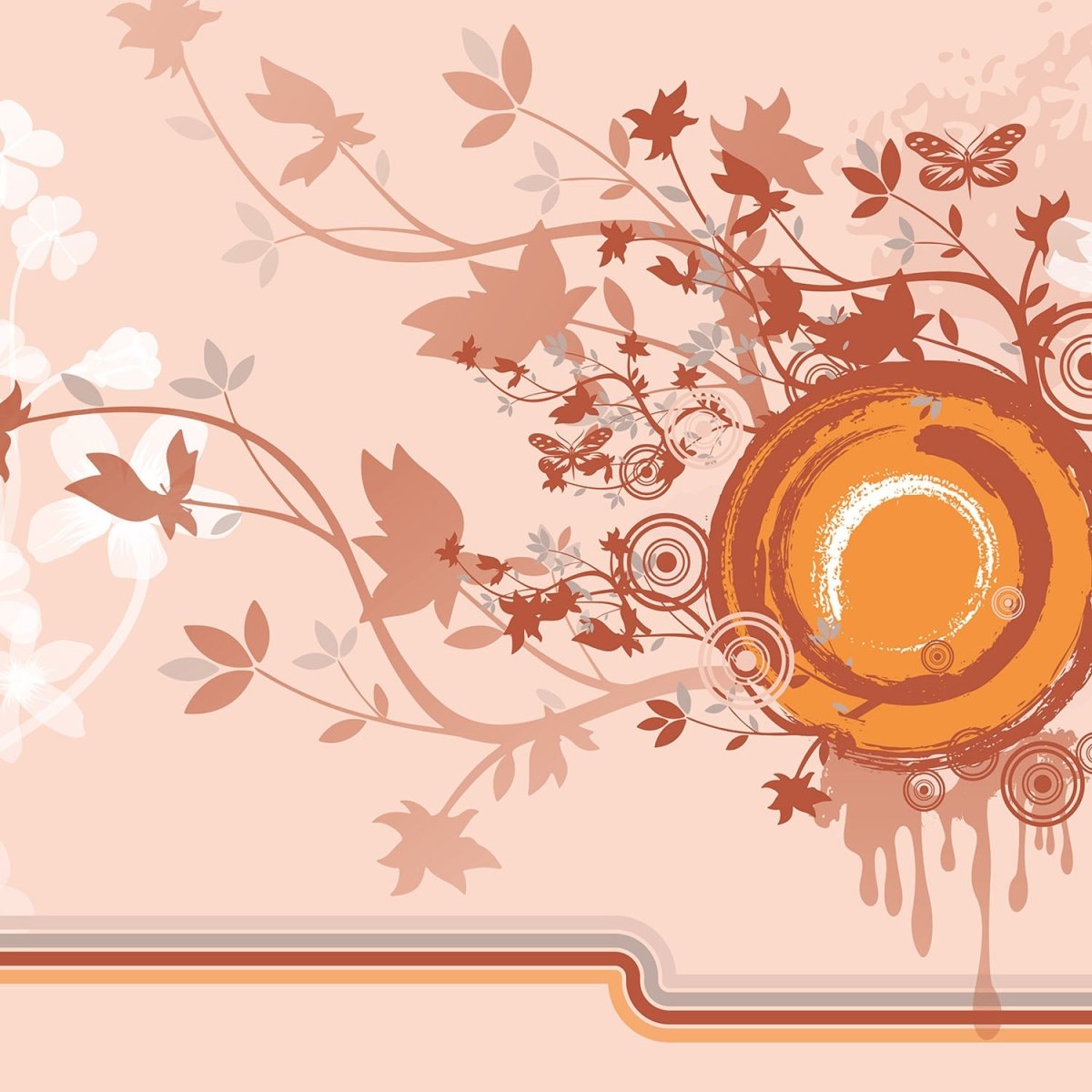 Beistelltisch Nude Circle Floral M0072 entdecken - Bild 2 Beistelltisch Nude Circle Floral M0072 entdecken - Bild 2