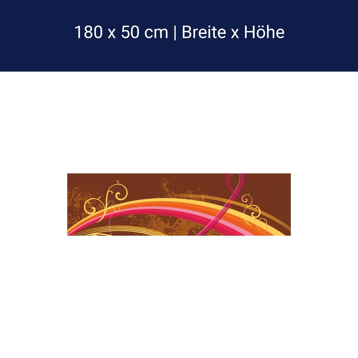 Küchenrückwand Life Colours Floral M0073 Küchenrückwand Life Colours Floral M0073