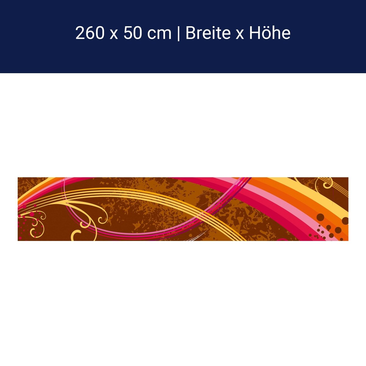 Küchenrückwand Life Colours Floral M0073 Küchenrückwand Life Colours Floral M0073