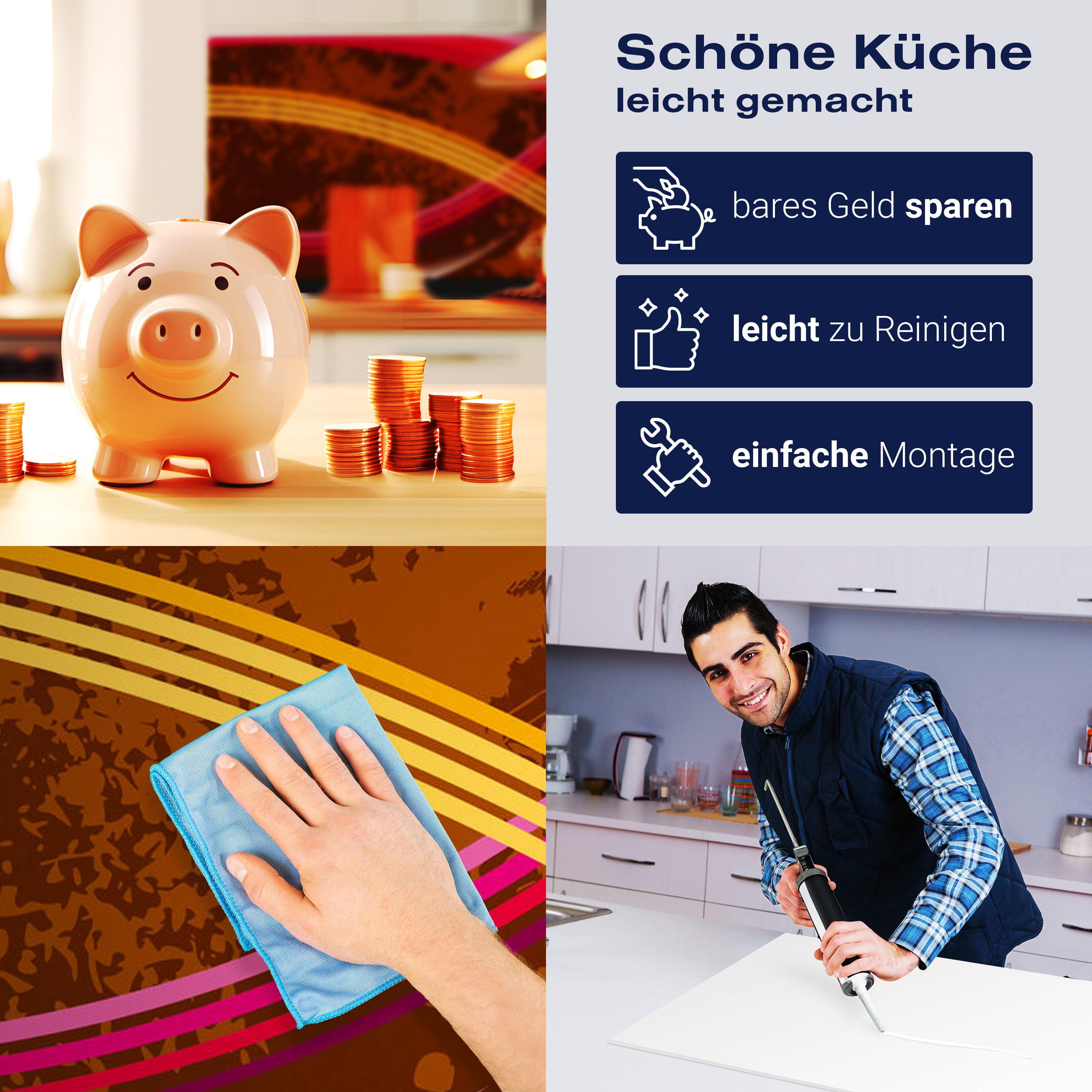 Küchenrückwand Life Colours Floral M0073 entdecken - Bild 7 Küchenrückwand Life Colours Floral M0073 entdecken - Bild 7