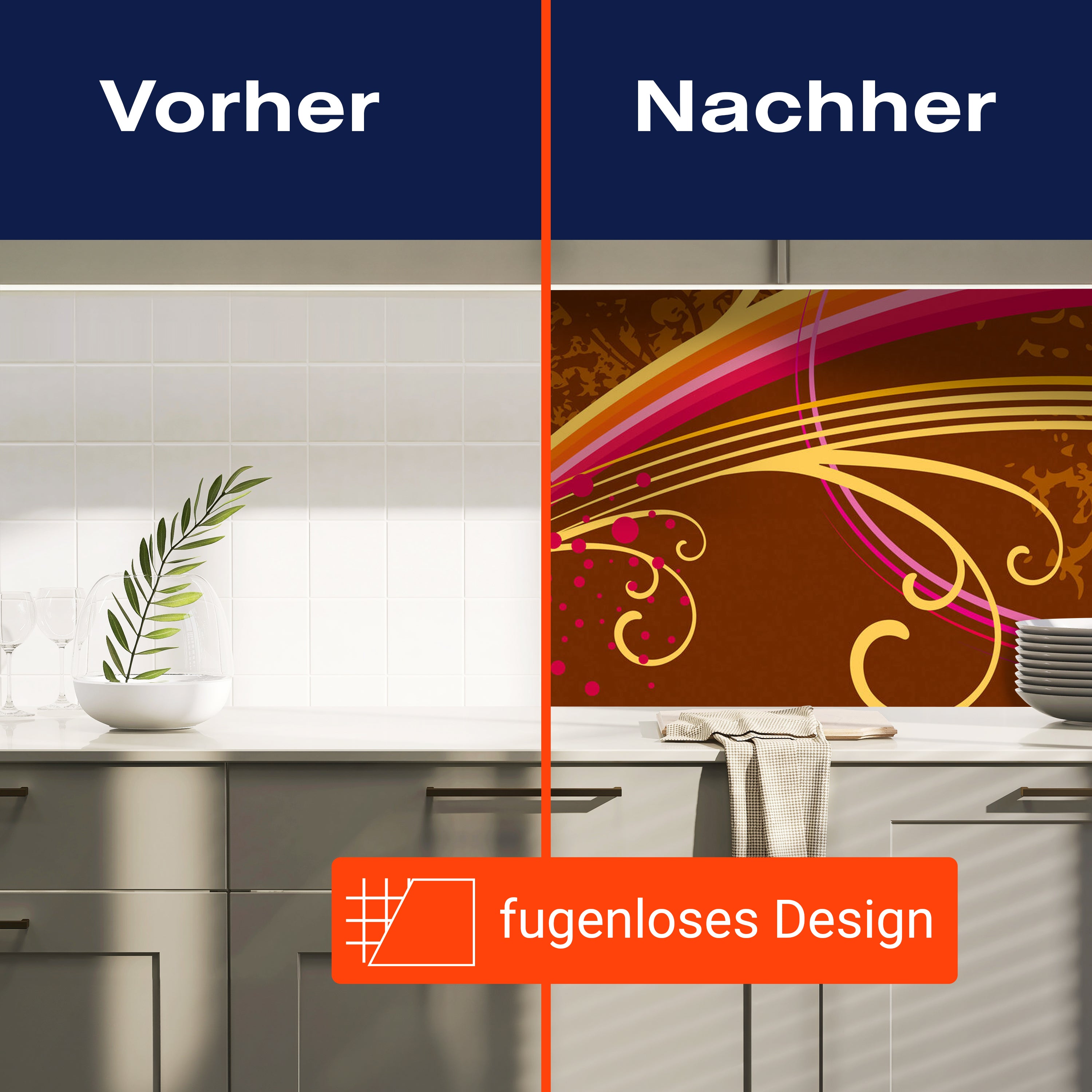 Küchenrückwand Life Colours Floral M0073 entdecken - Bild 9 Küchenrückwand Life Colours Floral M0073 entdecken - Bild 9