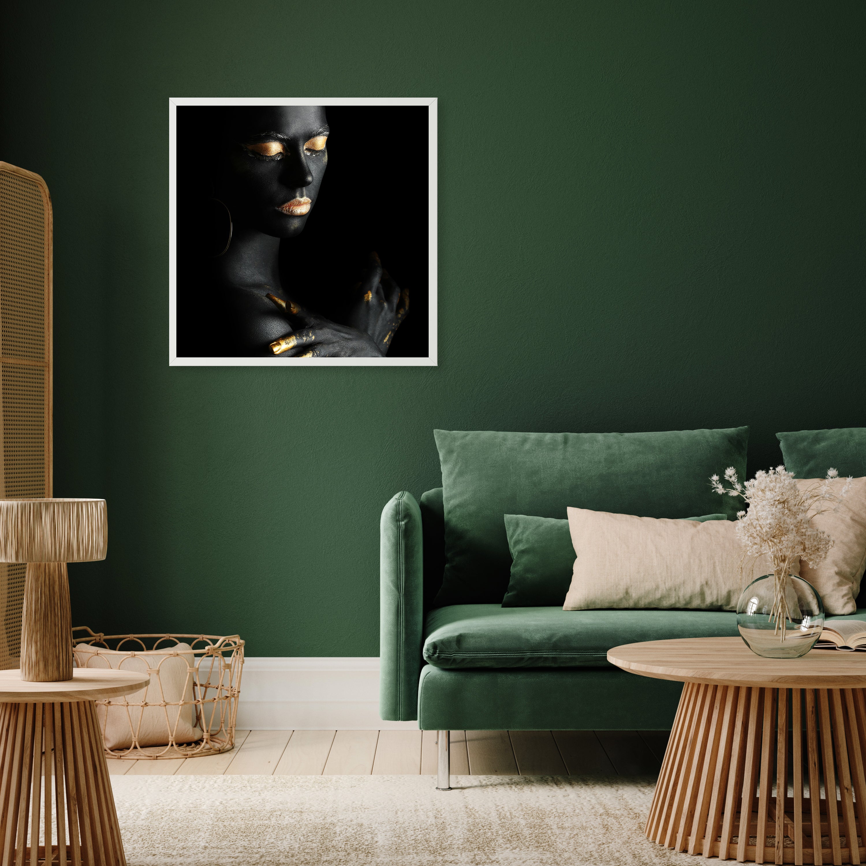 wandmotiv24 Poster, Poster - Gold - M0074 - Bild 5 wandmotiv24 Poster, Poster - Gold - M0074 - Bild 5