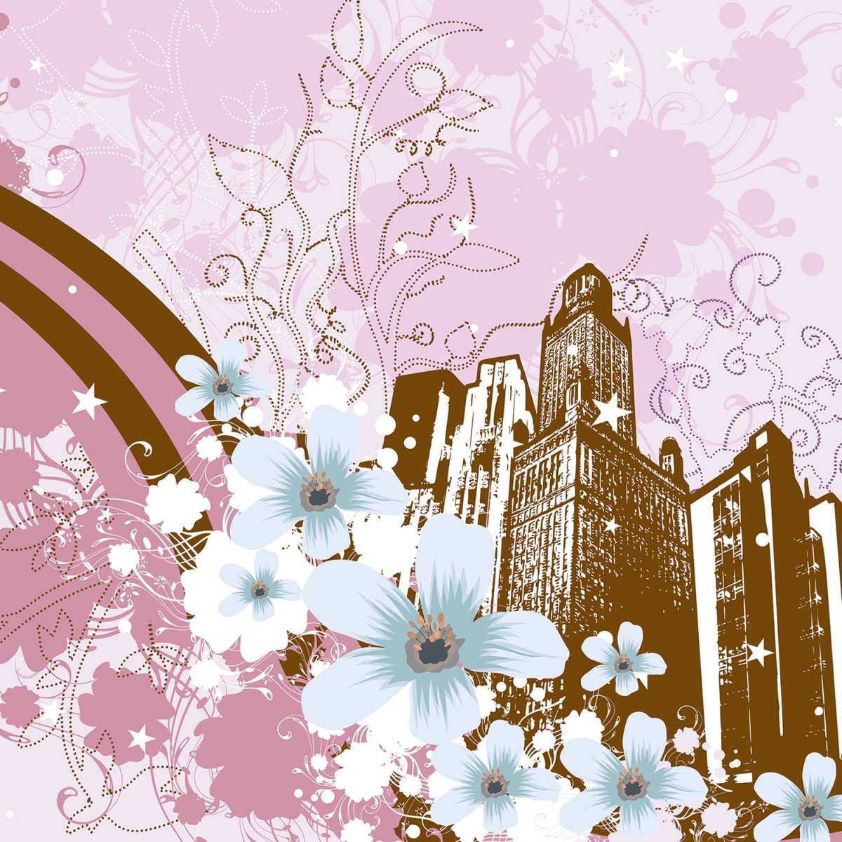 Beistelltisch Urban Flower Grunge M0075 entdecken - Bild 2 Beistelltisch Urban Flower Grunge M0075 entdecken - Bild 2