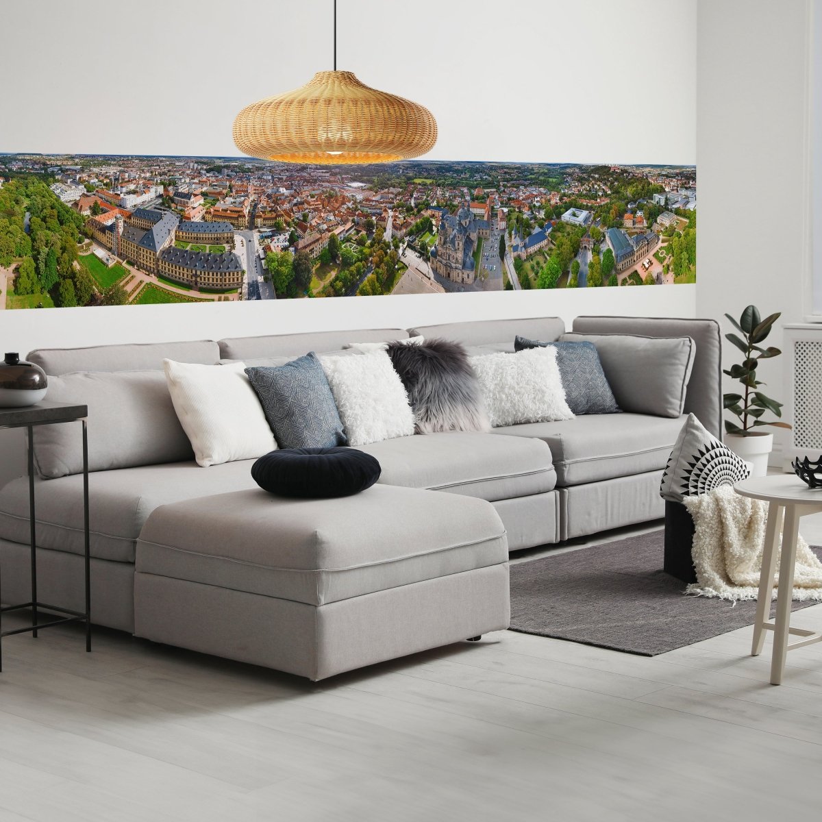 Panorama-Fototapete Panorama Fulda, Hessen M0076 - Bild 1 Panorama-Fototapete Panorama Fulda, Hessen M0076 - Bild 1