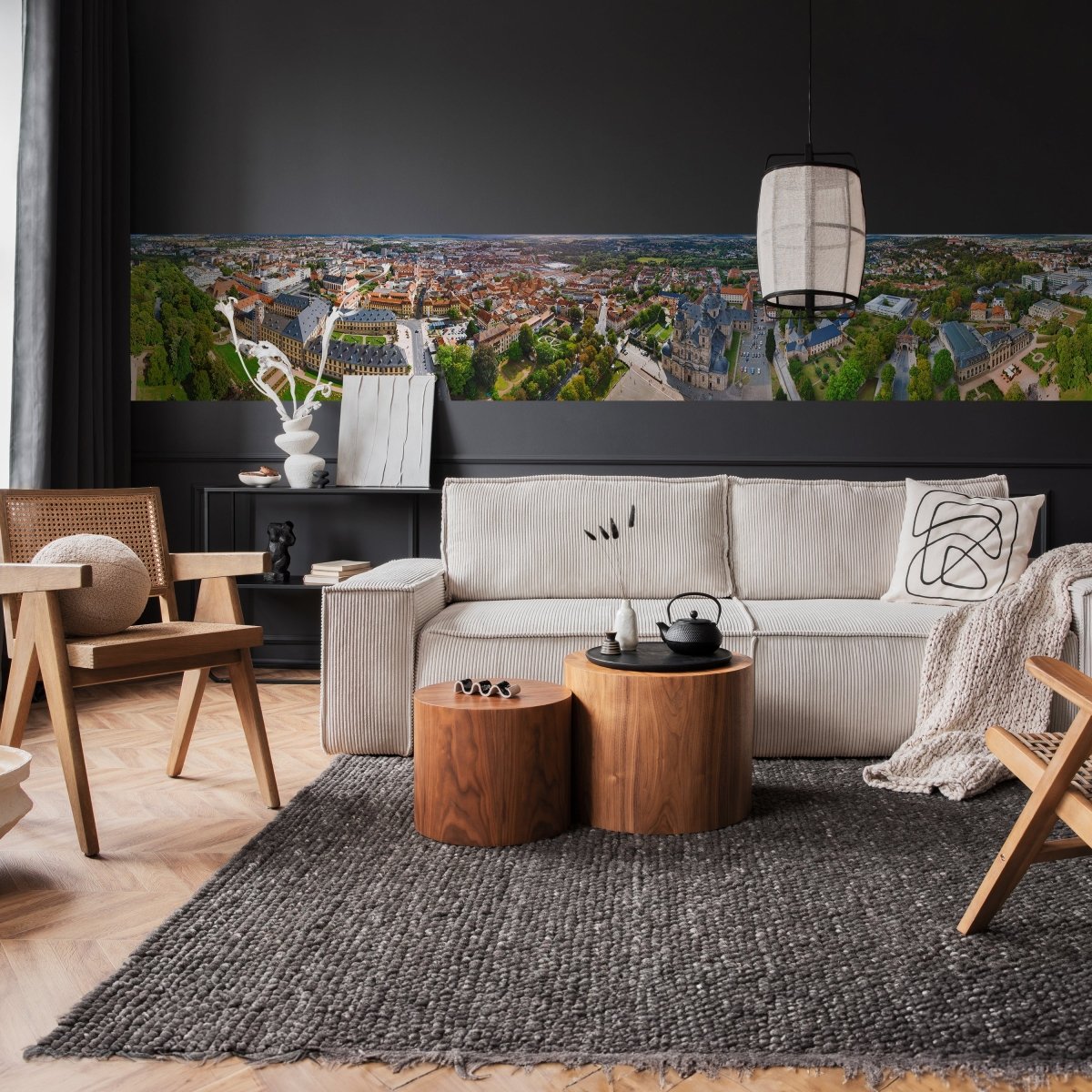 Panorama-Fototapete Panorama Fulda, Hessen M0076 - Bild 2 Panorama-Fototapete Panorama Fulda, Hessen M0076 - Bild 2