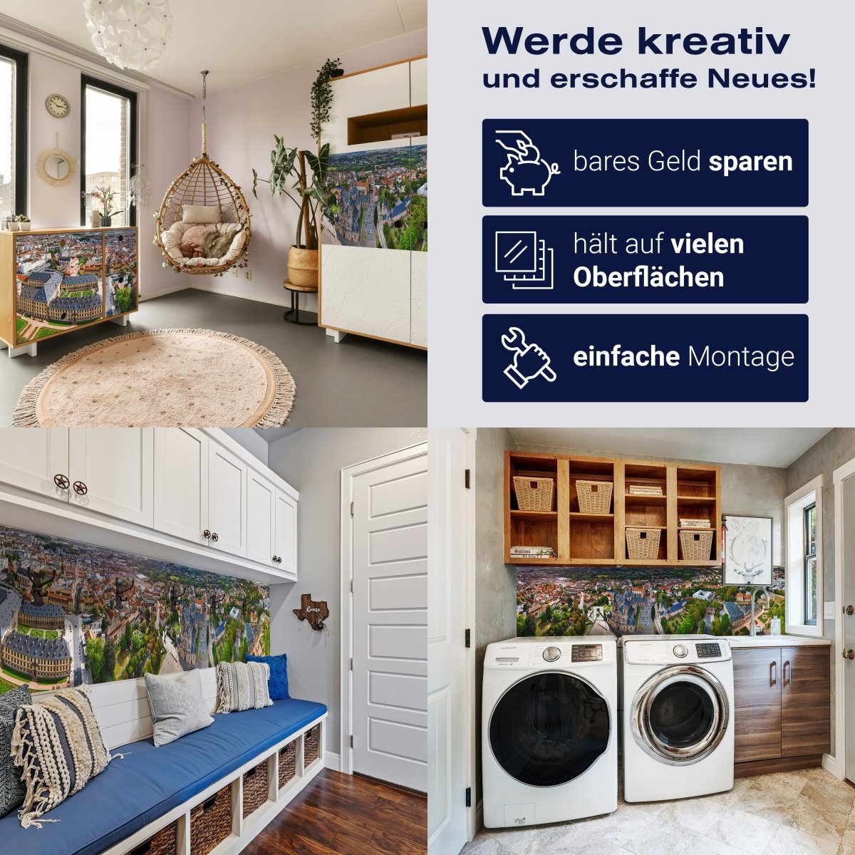 Panorama-Fototapete Panorama Fulda, Hessen M0076 - Bild 7 Panorama-Fototapete Panorama Fulda, Hessen M0076 - Bild 7