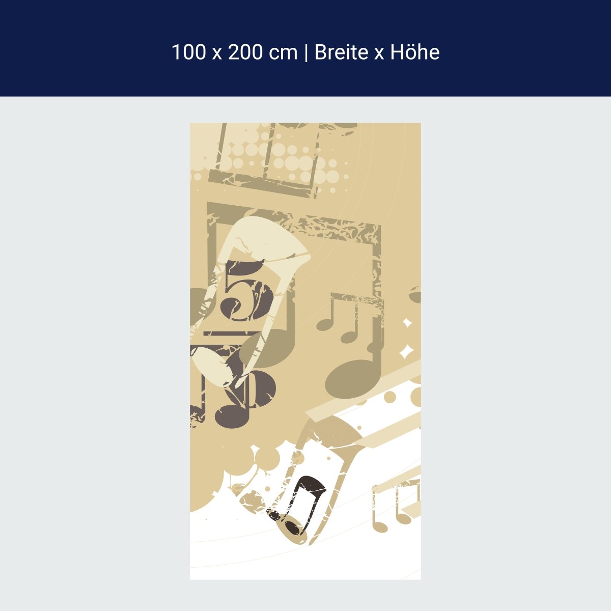 Duschwand Musik Hobby M0077 Duschwand Musik Hobby M0077