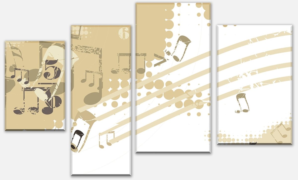 Leinwandbild Mehrteiler Musik Hobby M0077 Leinwandbild Mehrteiler Musik Hobby M0077