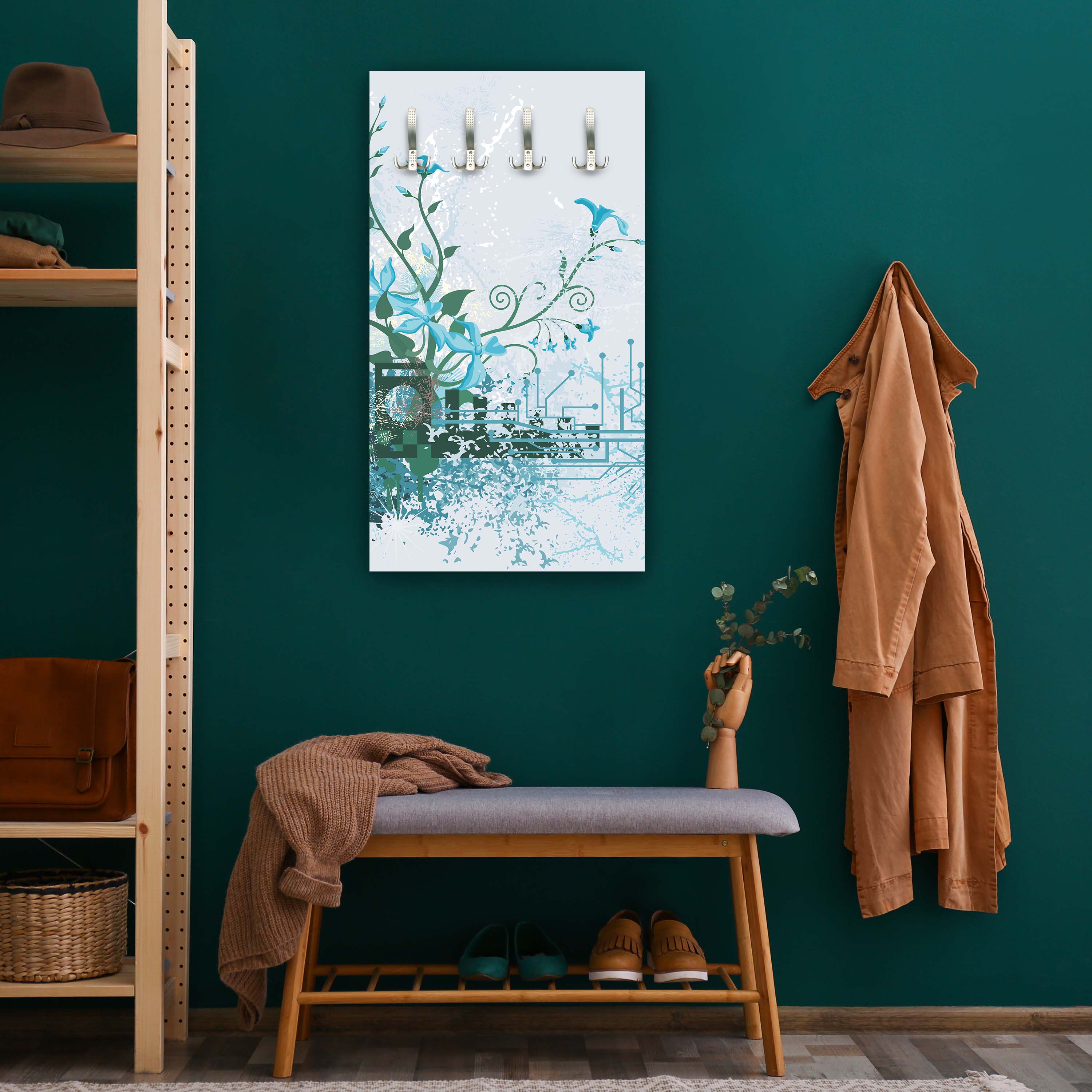 Garderobe Luisa Blüten M0078 entdecken - Bild 2 Garderobe Luisa Blüten M0078 entdecken - Bild 2