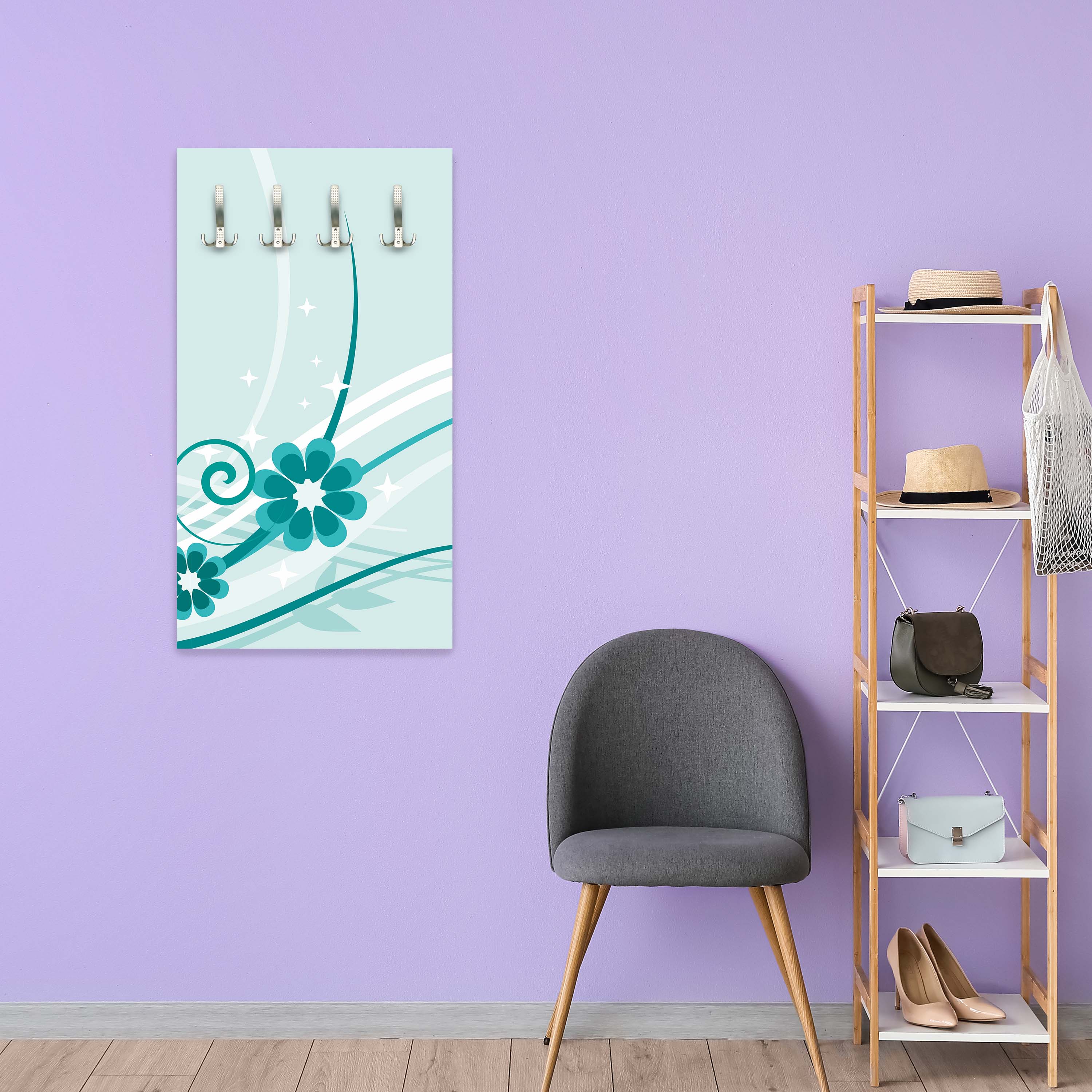 Garderobe Lena Blüten M0079 entdecken - Bild 6 Garderobe Lena Blüten M0079 entdecken - Bild 6