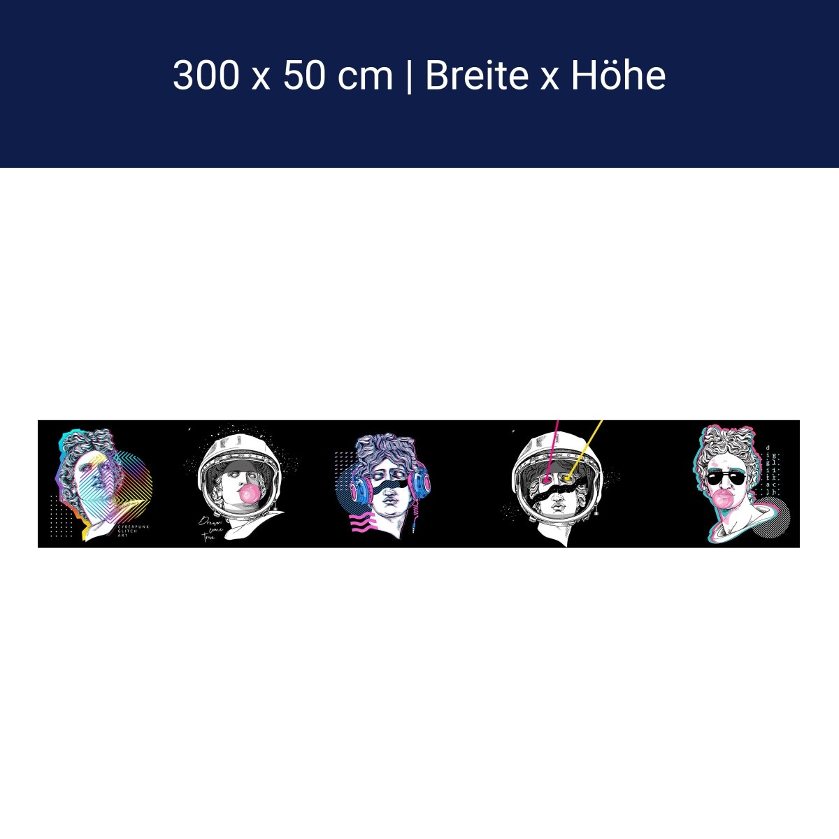 Panorama-Fototapete Abstrakter Apollo M0082 Panorama-Fototapete Abstrakter Apollo M0082