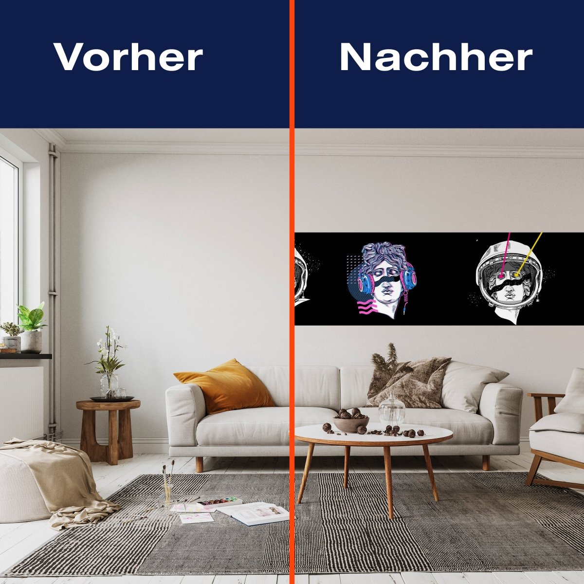 Panorama-Fototapete Abstrakter Apollo M0082 - Bild 3 Panorama-Fototapete Abstrakter Apollo M0082 - Bild 3