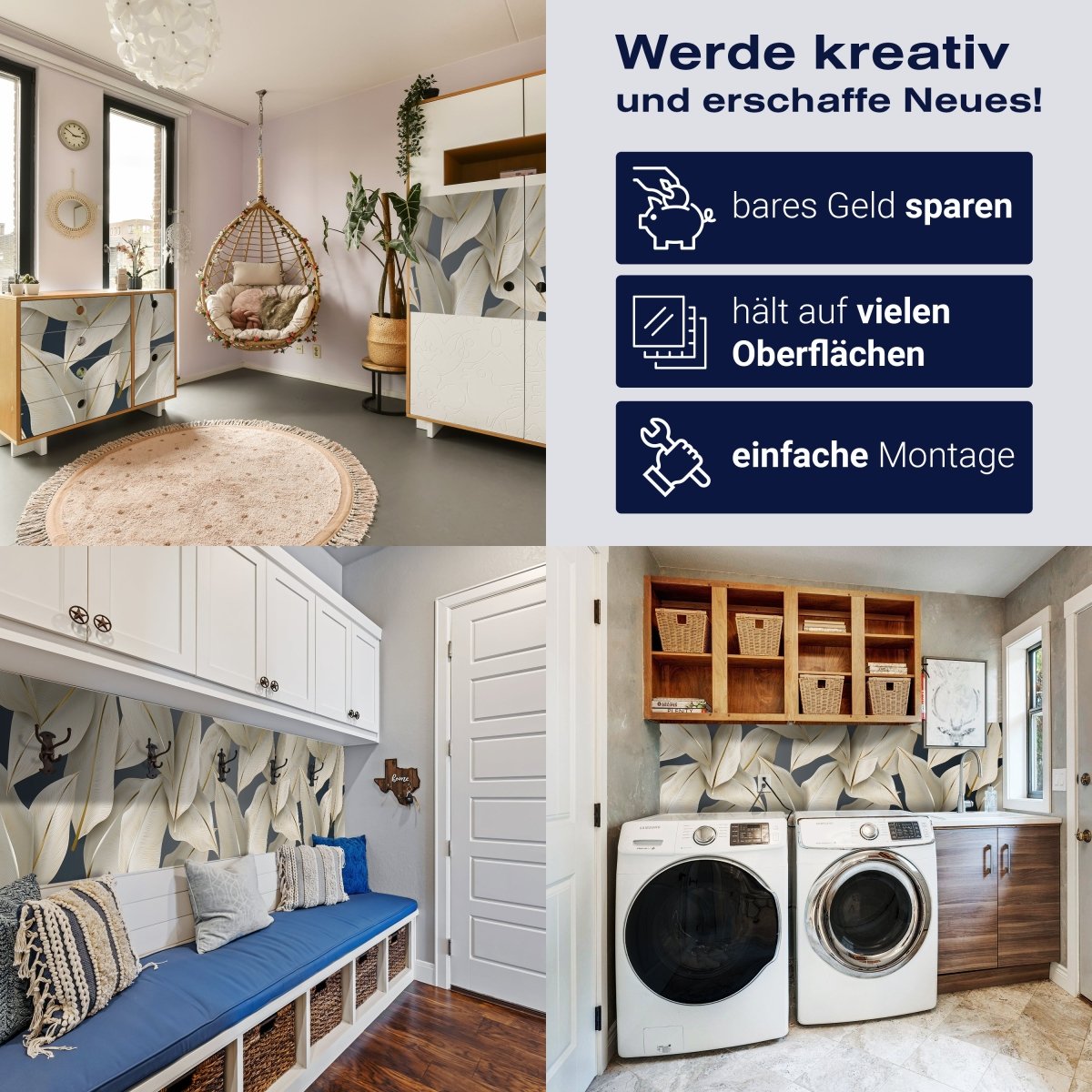 Panorama-Fototapete Goldene Blätter M0084 - Bild 7 Panorama-Fototapete Goldene Blätter M0084 - Bild 7