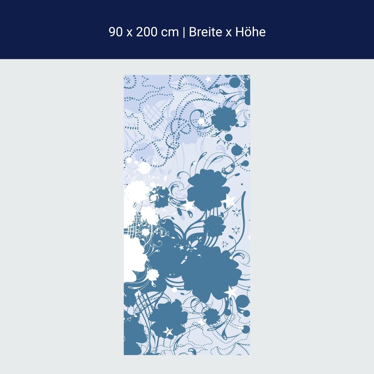 Duschwand Mia Blüten M0085 Duschwand Mia Blüten M0085