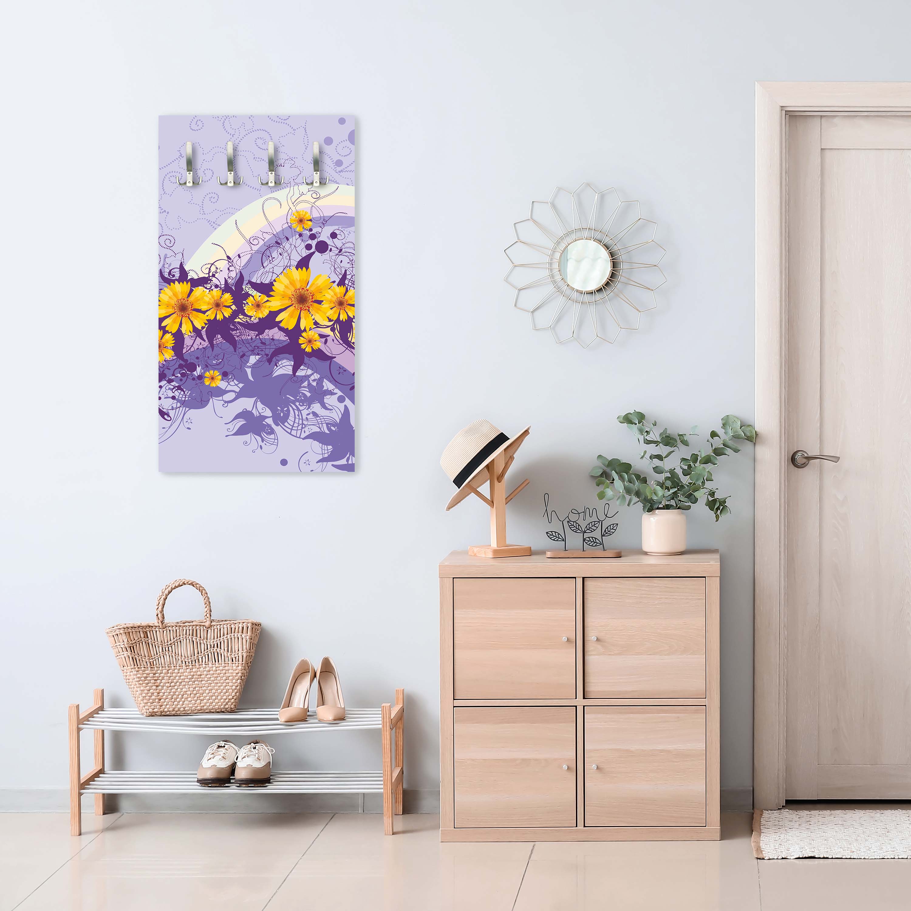 Garderobe Franziska Blüten M0087 entdecken - Bild 6 Garderobe Franziska Blüten M0087 entdecken - Bild 6