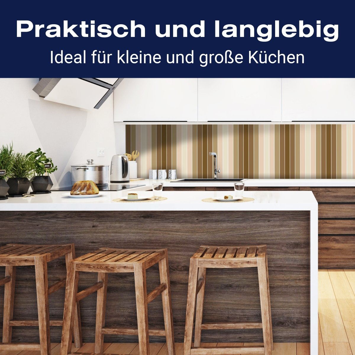 Küchenrückwand Beige Muster M0089 entdecken - Bild 3 Küchenrückwand Beige Muster M0089 entdecken - Bild 3