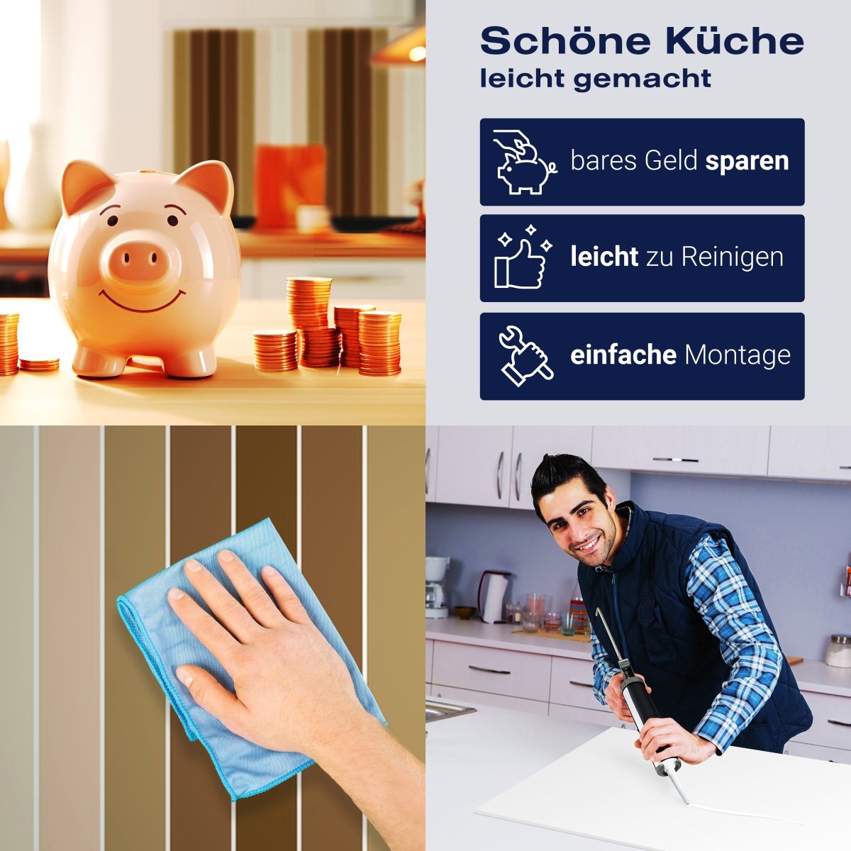 Küchenrückwand Beige Muster M0089 entdecken - Bild 7 Küchenrückwand Beige Muster M0089 entdecken - Bild 7